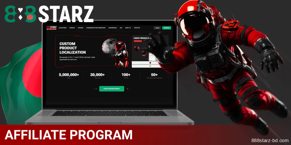 888Starz Affiliate program for Bengals